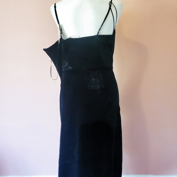 NEW Ramy Brook Juliana Black Velvet Dress - Picture 5 of 7